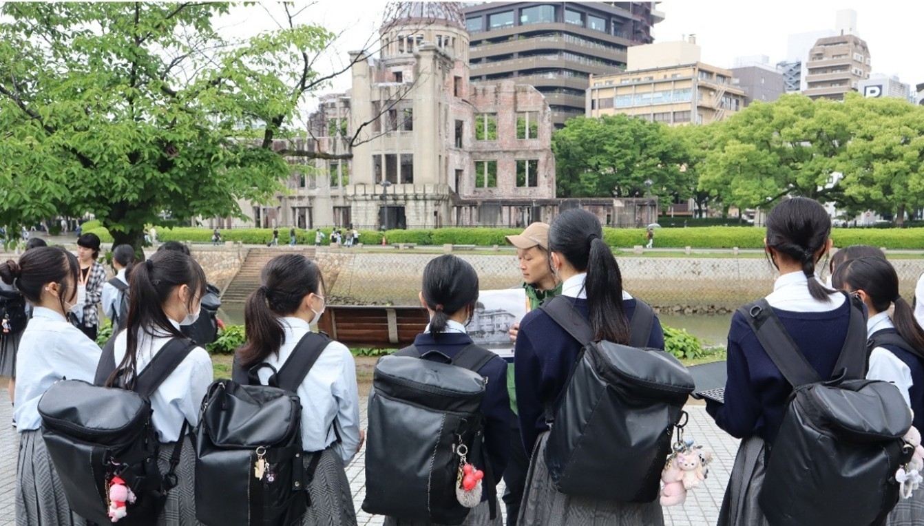 令和6年(2024年)の平和学習の様子
