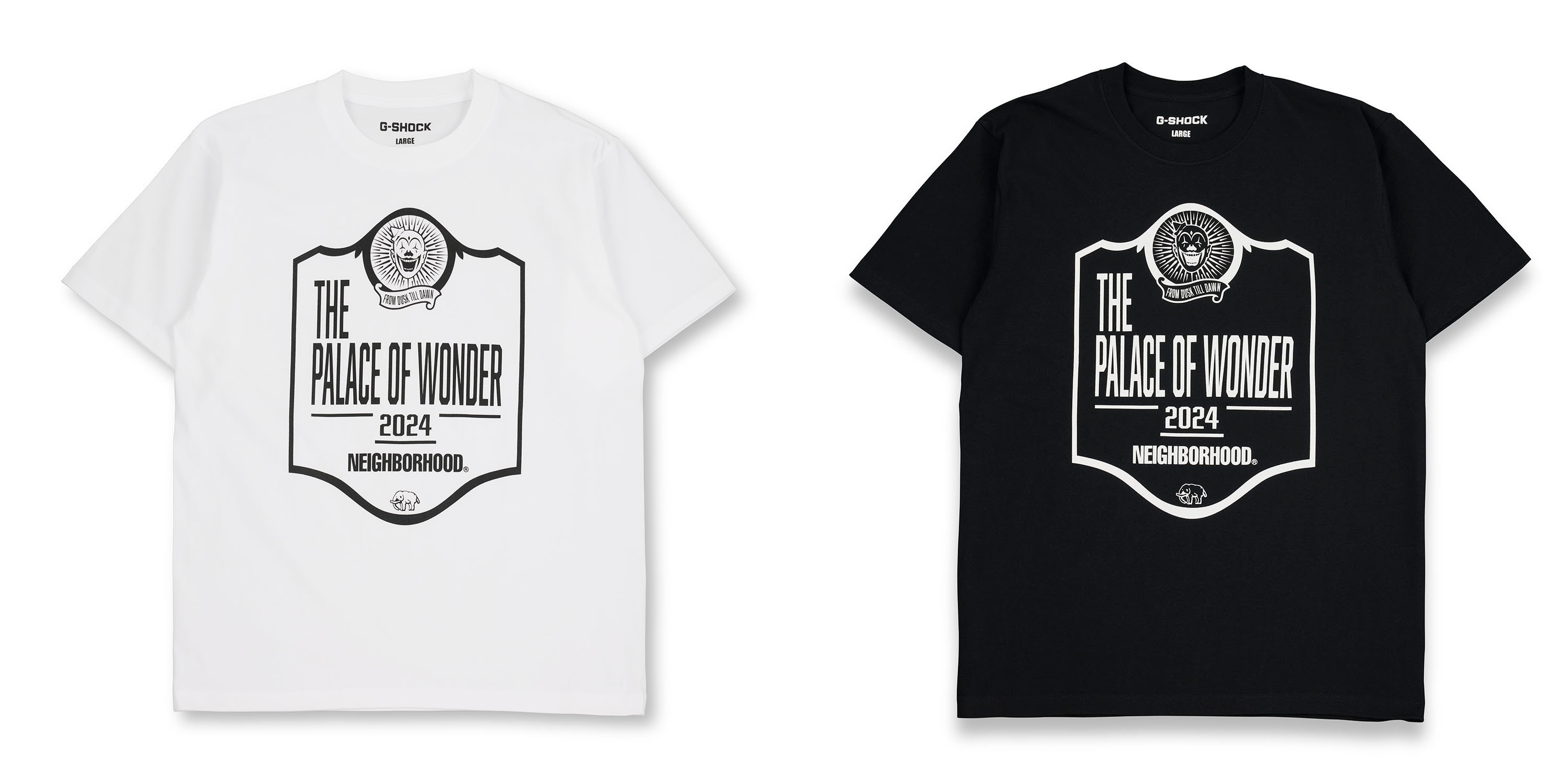 NEIGHBORHOOD WHITE/BLACK