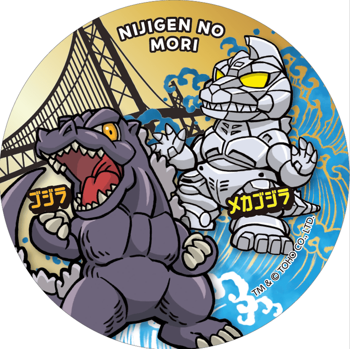 ▲自分だけの“ゴジラ怪獣”たちを缶バッジにしよう!