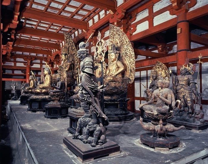 東寺 立体曼荼羅(写真提供:便利堂)