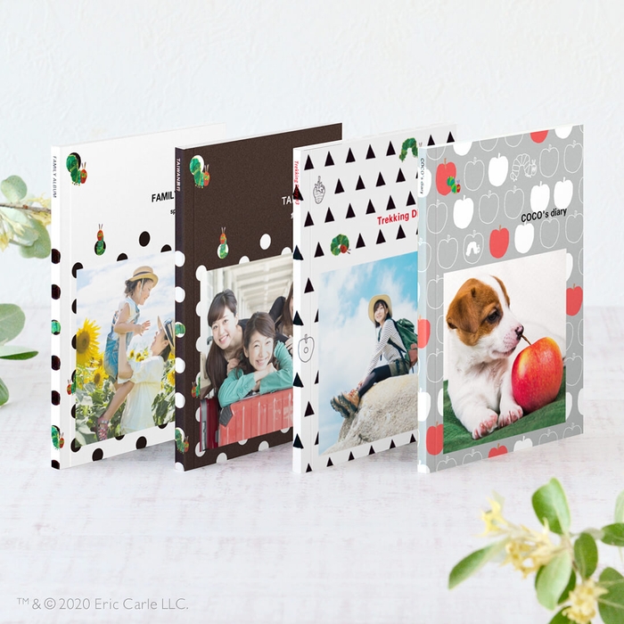 選べる表紙に「はらぺこあおむし」新デザイン追加! TOLOTフォトブック「モノトーン」シリーズ誕生