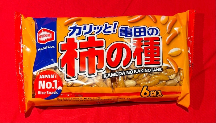 亀田製菓様 180g亀田の柿の種6袋詰