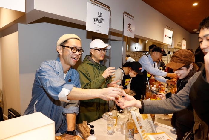 にごり酢まつり 開催中の様子