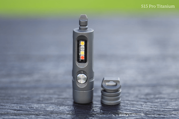 ミニ懐中電灯S15 Pro Titanium