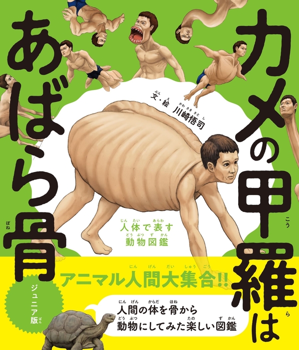 書籍ビジュアル_「カメの甲羅はあばら骨」