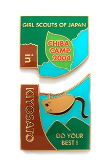 CHIBA CAMP ピンバッチ