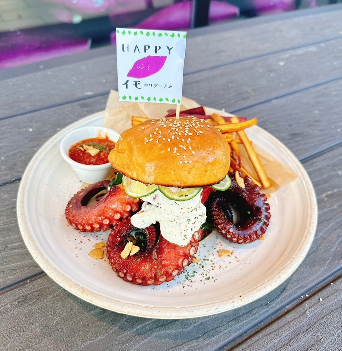 くるくるなるたこバーガー