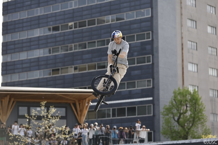 中村 輪夢選手競技風景