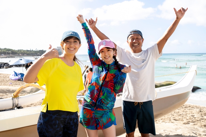 アウトリガーカヌー体験