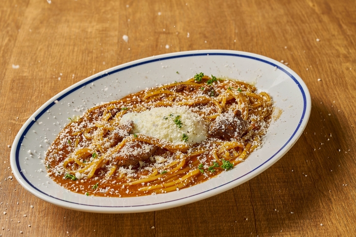 相州牛すじ肉のラグーパスタ