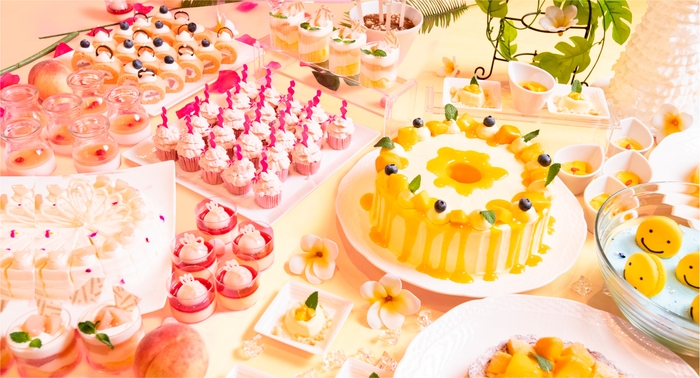 ピーチ&マンゴービュッフェ(1)