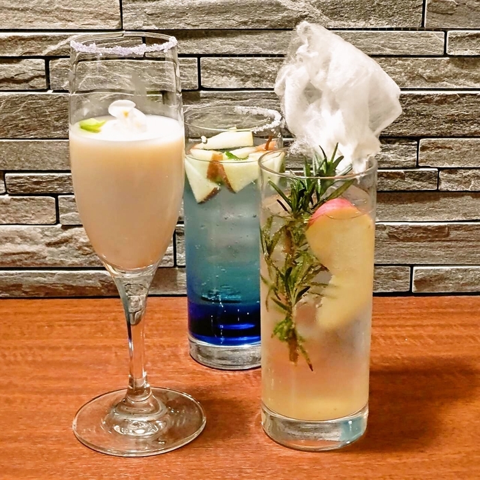 学生考案 福島県産品を使用したオリジナルカクテル