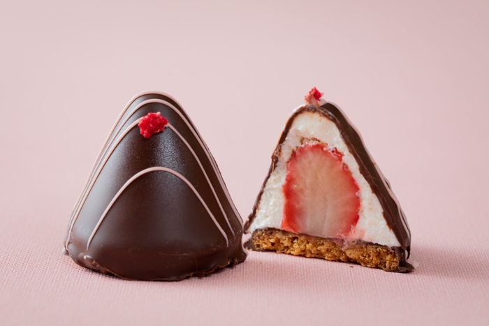 いちごシャンティ断面