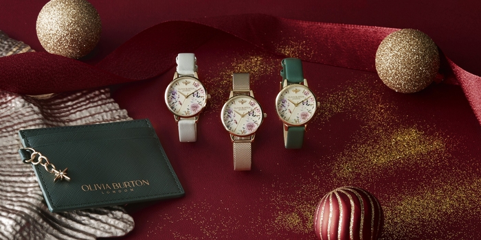 オリビア・バートン新作腕時計「イラストレイテッドフローラル」