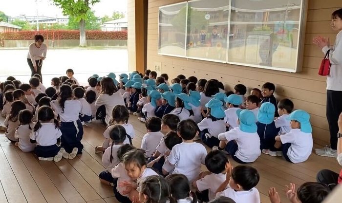 令和5年(2023年)4月25日 第1回避難訓練の様子