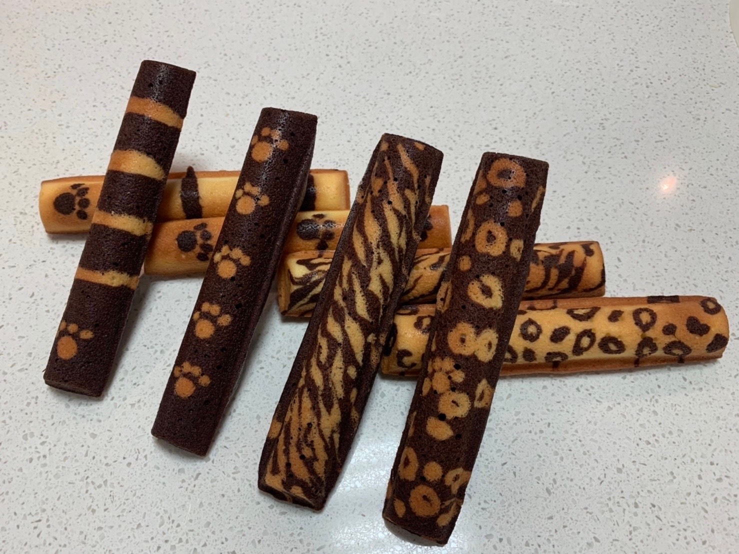 ねこのしっぽケーキ(東京スイーツ&カフェ専門学校)