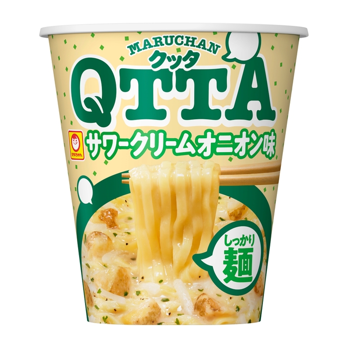 MARUCHAN QTTA サワークリームオニオン味