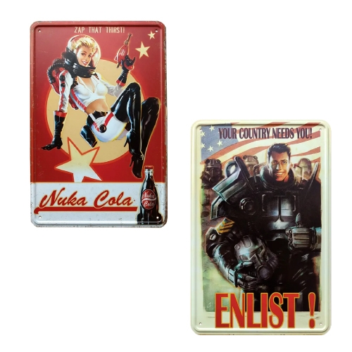 <Fallout メタルサインプレート 商品画像>