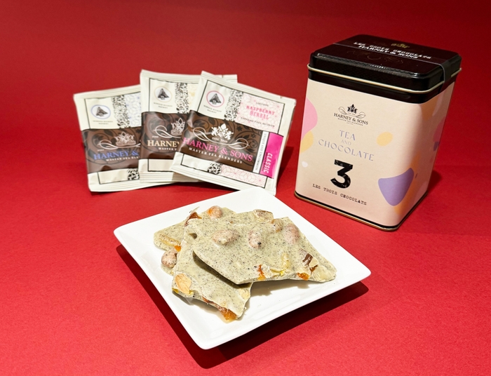 HARNEY & SONS ロイヤルパレス茶葉入りクロカントショコラ(ホワイト)