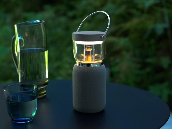 ワイヤレススピーカー付きLEDランタン Re・De Light & Sound