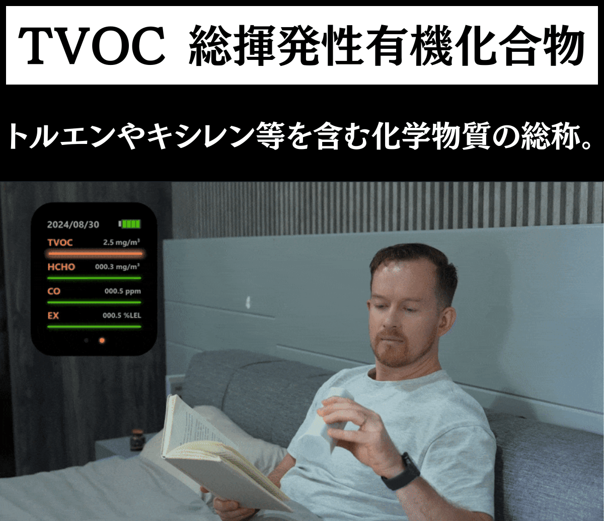 TVOC総揮発性有機化合物