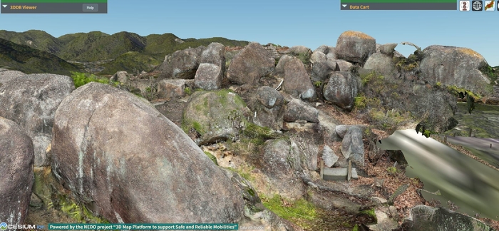 甲山刻印群E地区展望台周辺（西宮市）