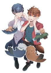 ラッコの擬人化アニメ『アニラとココラ』 カンテレ深夜で放送開始！ 2025年10月2日(木)より毎週木曜27:15～27:16(関西ローカル)