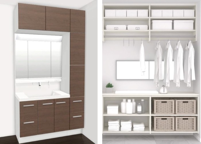 洗面化粧台/ランドリールーム