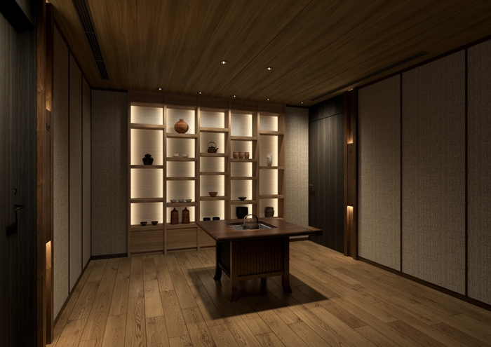 2室のエントランス前 ホワイエ