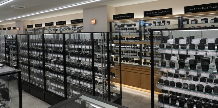 中古カメラコーナー