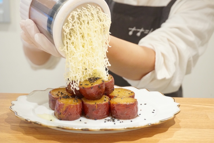 ねっとり大学いもバター<仕上げ>