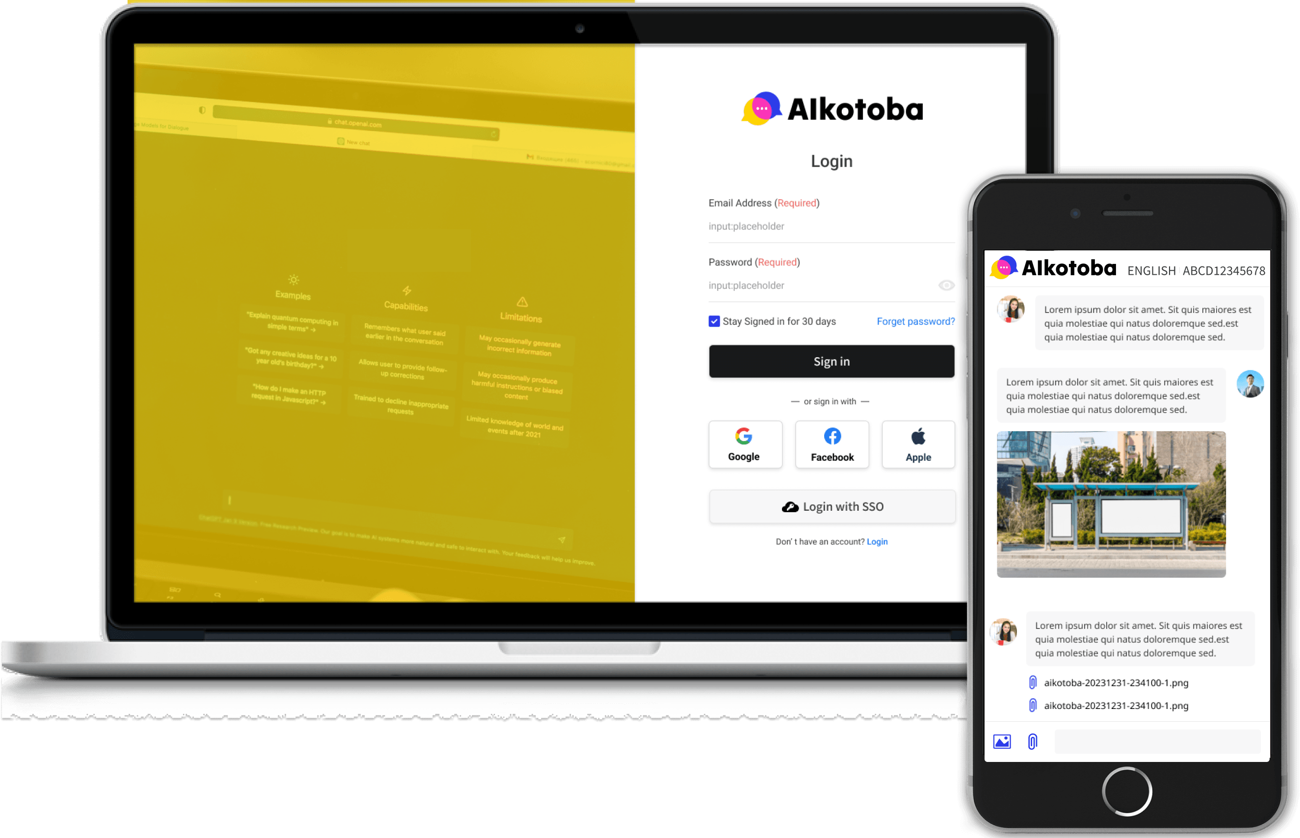 多言語翻訳ツールAIkotobaプロダクトイメージ