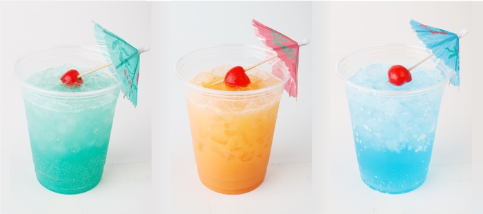 ▲コラボアルコールドリンク(全3 種)