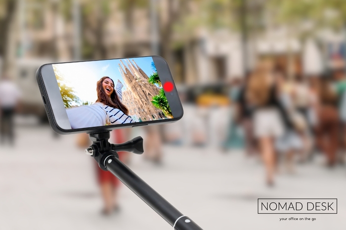 自撮り棒とドッキング