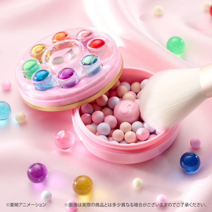 おジャ魔女どれみ Pirika Pirilala 見習いタップ カラーボールフェイスパウダー 25th anniversary ver.(使用イメージ3)