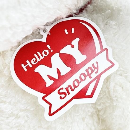 スヌーピーのぬいぐるみ