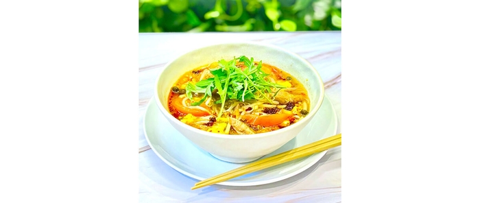 復刻！黒酢香る 酸辣湯麺