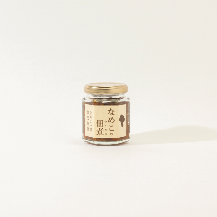 今回使用した「いわきの逸品」はこちら!「なめこ佃煮」