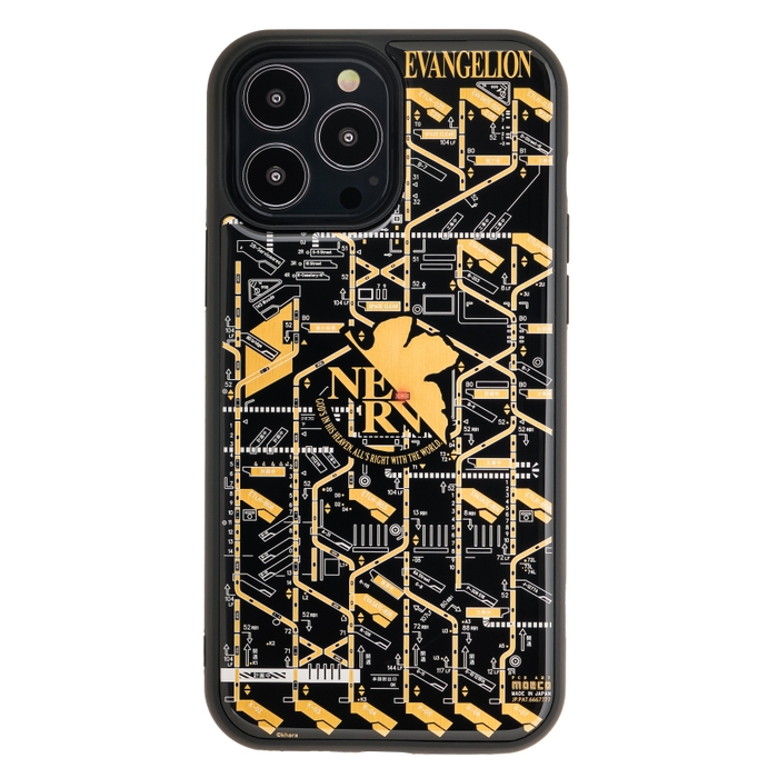 FLASH NERV 基板アート iPhone 13Pro Maxケース 黒