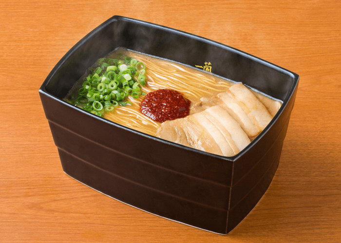 【店舗メニュー画像】一蘭・天神西通り店限定「釜だれとんこつラーメン」