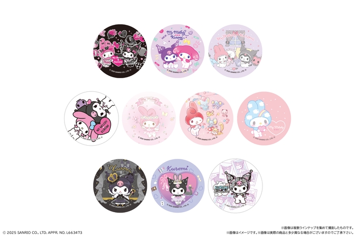 マイメロディ＆クロミ まんまる焼き(シール)