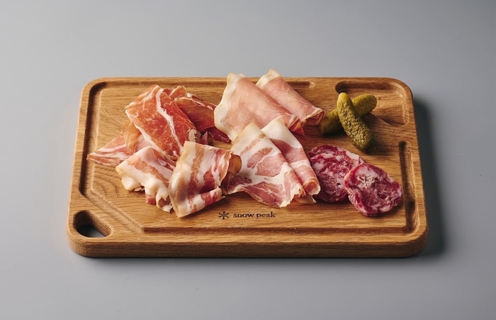 BEERGARDEN　赤城山生ハム盛り合わせ(Hutte Hayashi Restaurant)