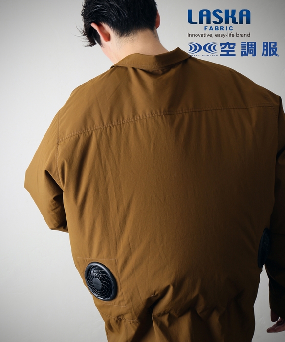 アクティブシャツ キャメル
