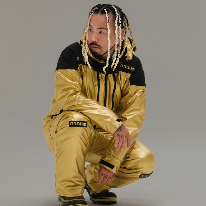 S.TIME×NNOUM エスタイム×ノアム ゴールドスキーウェア(GDXGD)/NN22FTP02MGD