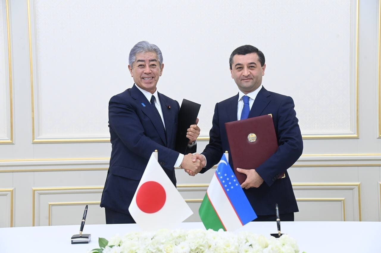 サイードフ外相と岩屋外相(2025年8月)