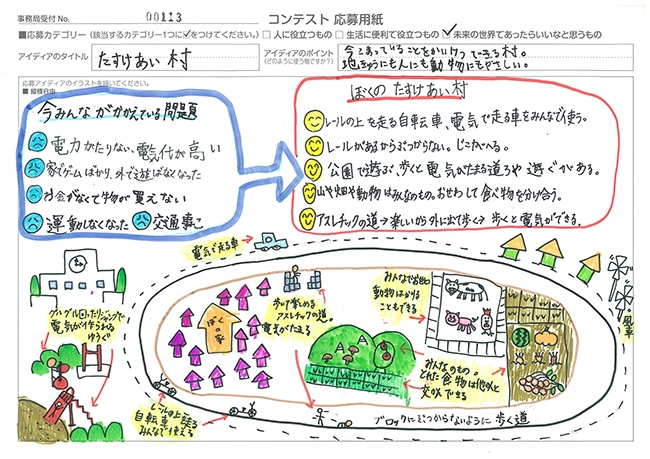 審査員特別賞 川口 慶士さん たすけあい村