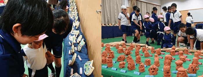 令和元年(2019年)の「近小焼展」の様子