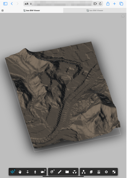 図1:Box上でのBIM/CIMデータ閲覧状況(2)