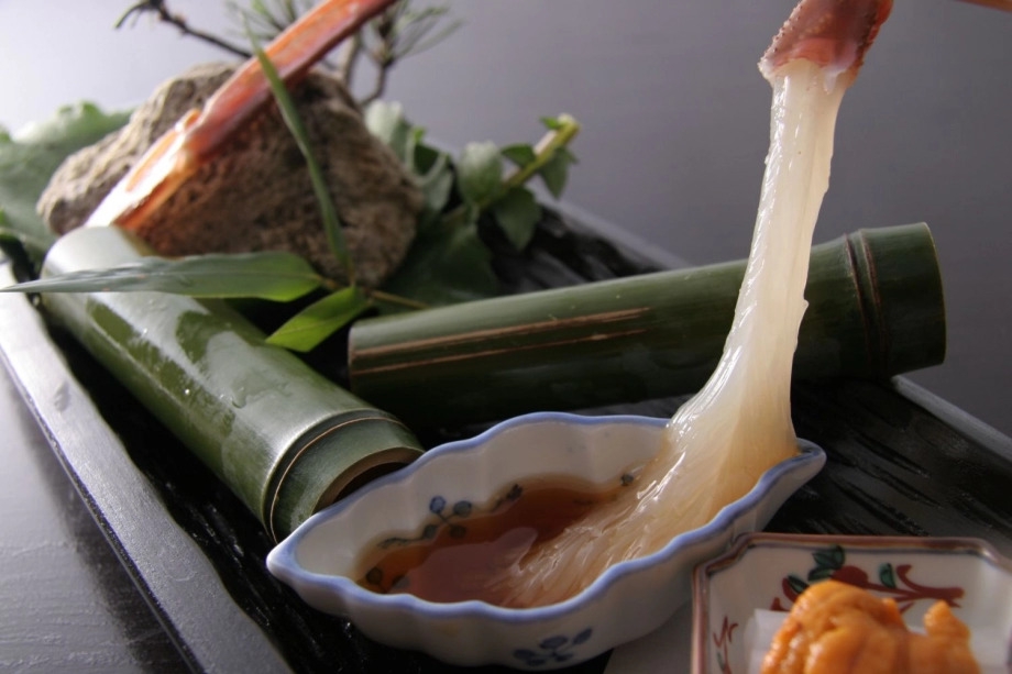 蟹刺し 一例