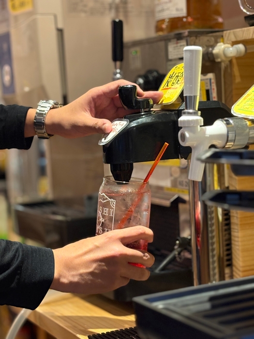 セルフ飲み放題ソフトドリンク